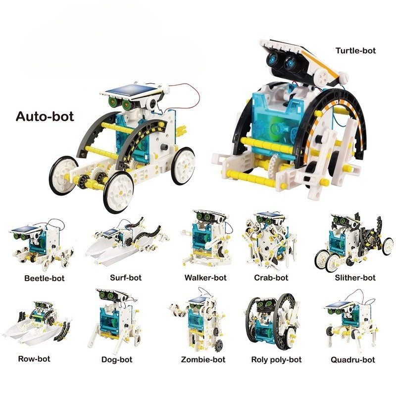 Stem Solar Robot Kit For Kids - Solar Robot Kits DIY Assembling Science