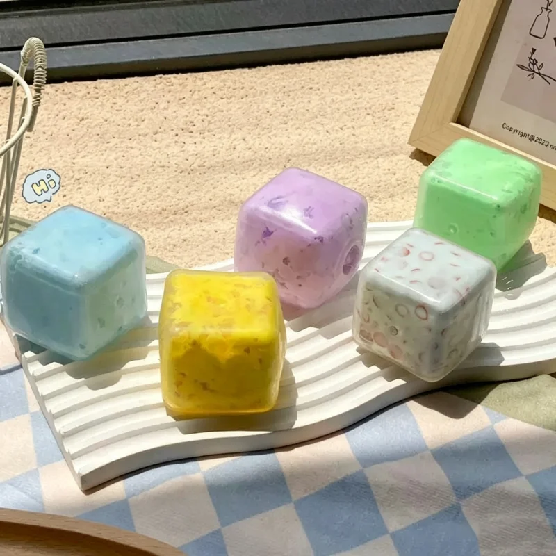 Building Blocks - Block Filling Clay Butter Cube Sensory