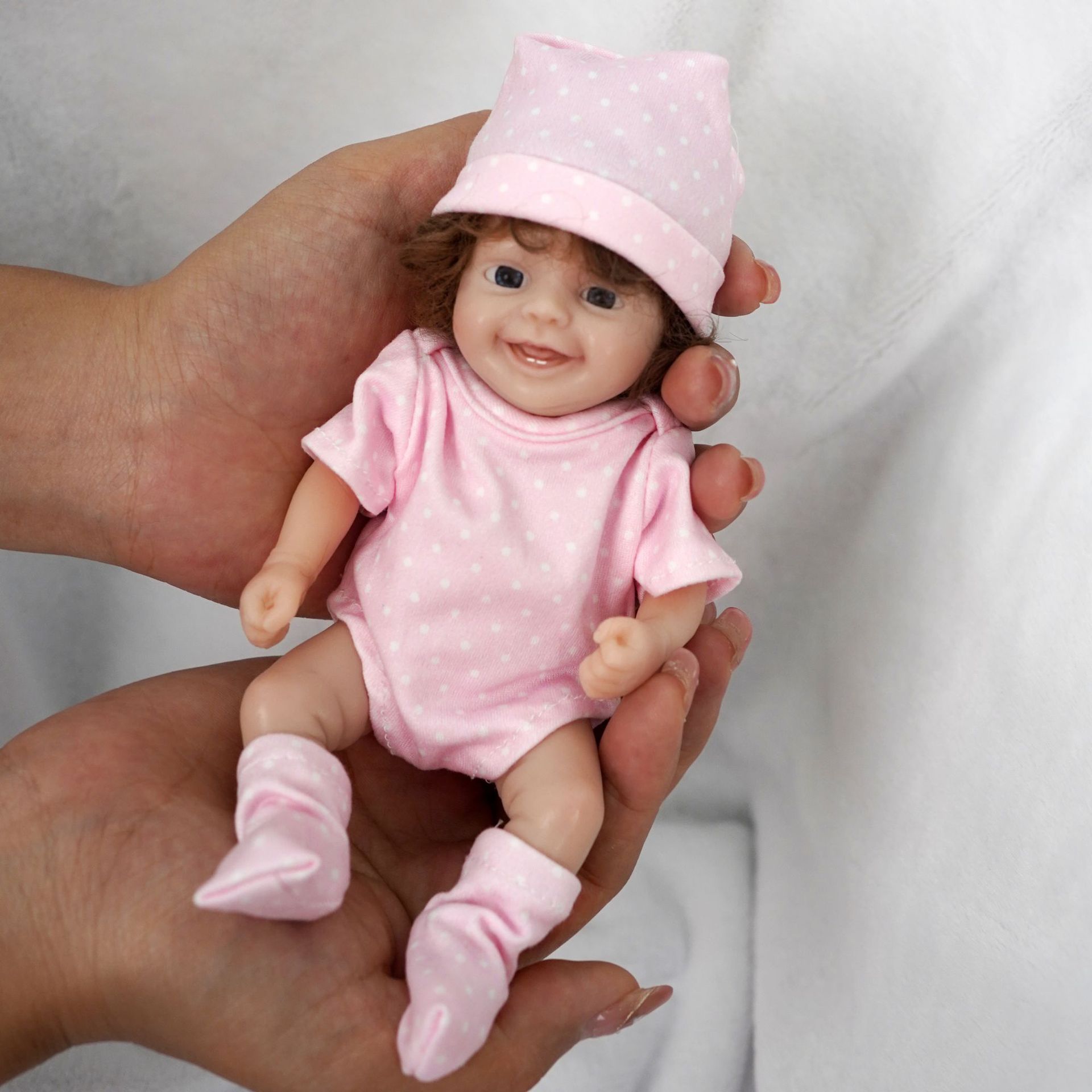 Cute Mini Reborn Doll 6 Inch F - огляд і ціна Reborn Baby Doll Silicone Realistic