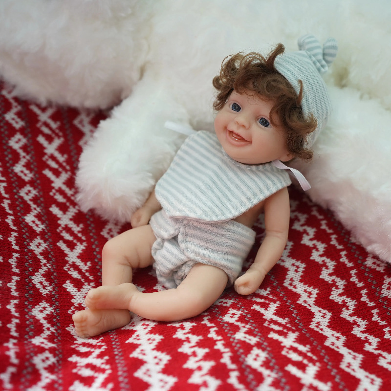 Cute Mini Reborn Doll 6 Inch F - огляд і ціна Reborn Baby Doll Silicone Realistic