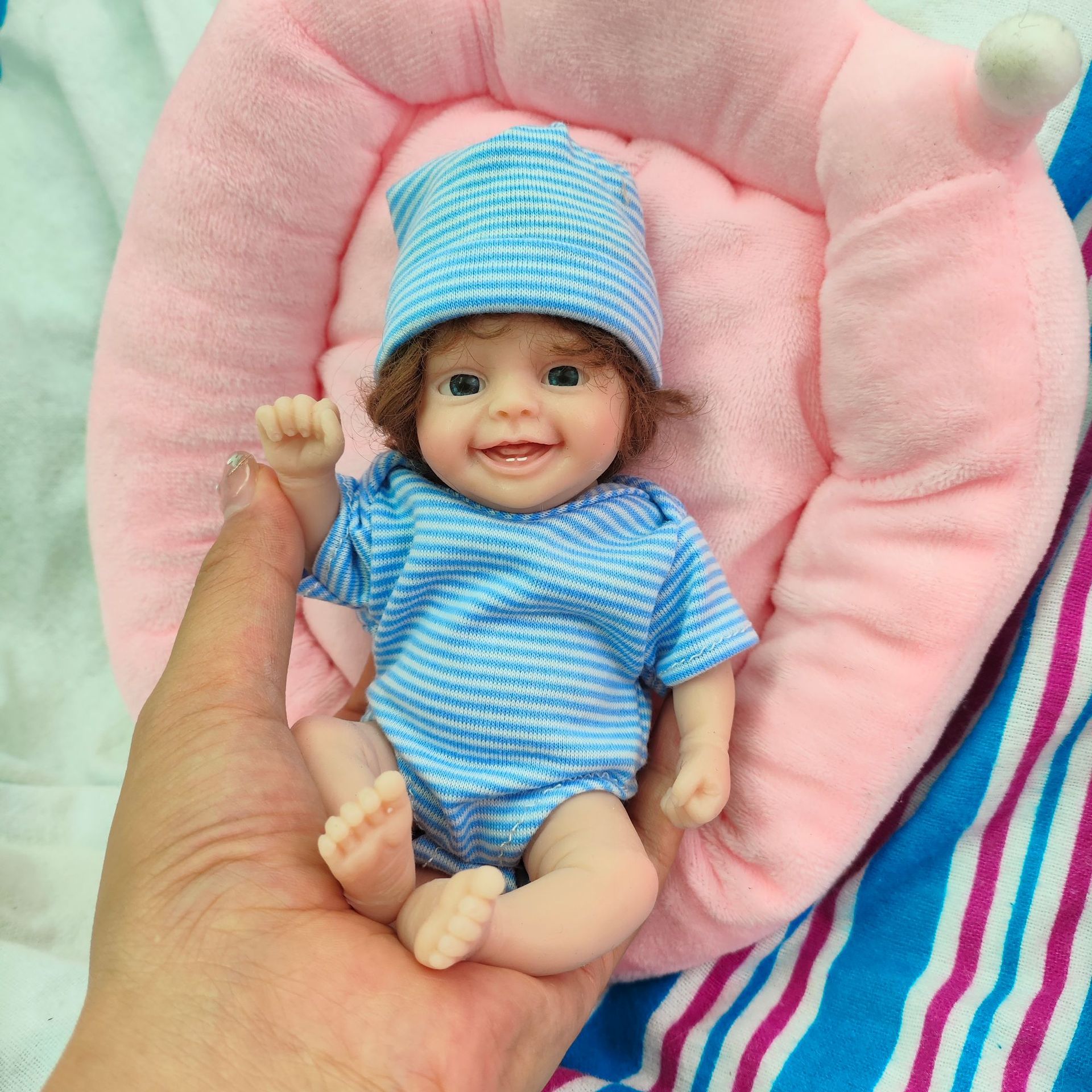 Cute Mini Reborn Doll 6 Inch F - огляд і ціна Reborn Baby Doll Silicone Realistic