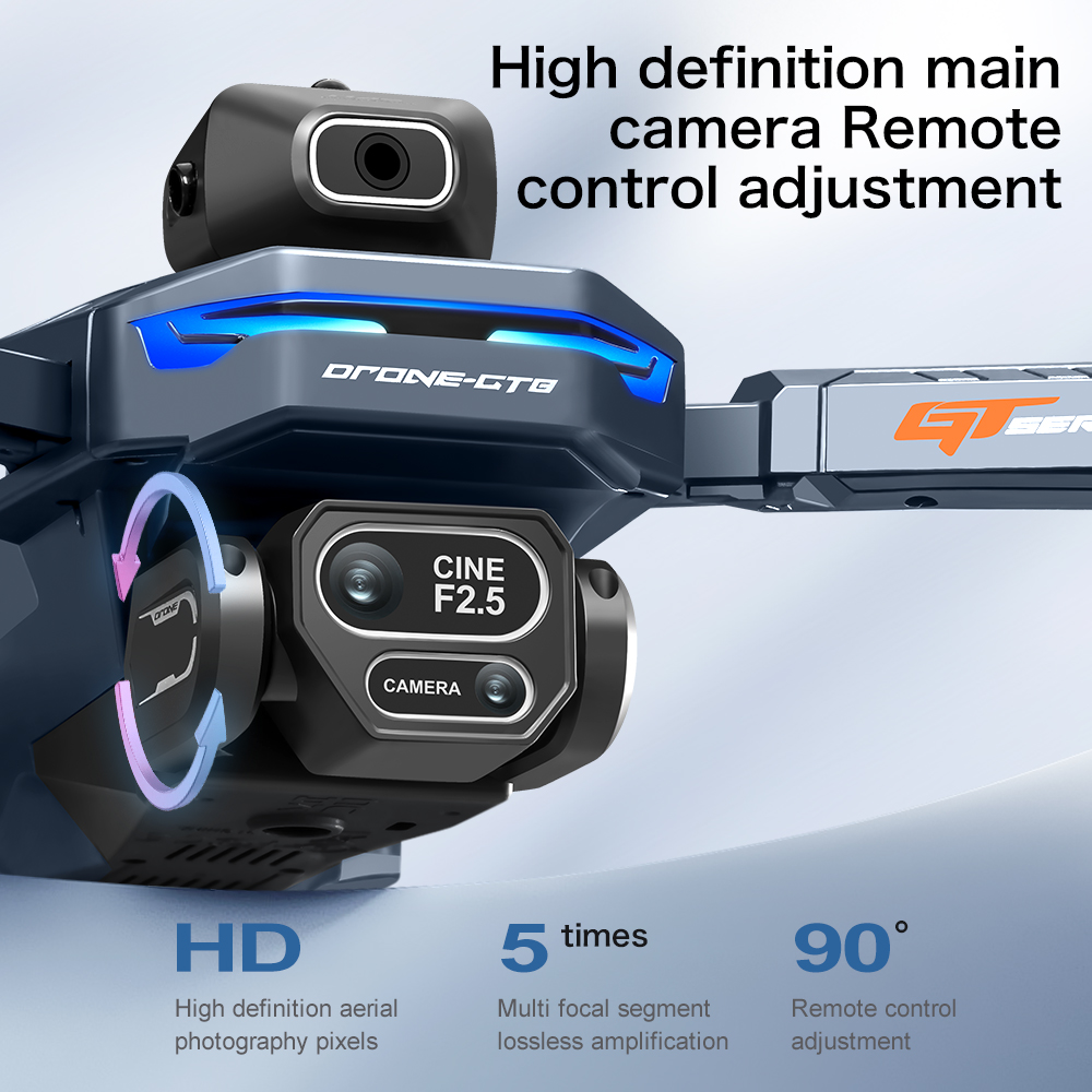 GT8 Foldable GPS RC Drone 8K H - огляд і ціна Fpv Brushless Rc Drone 4K