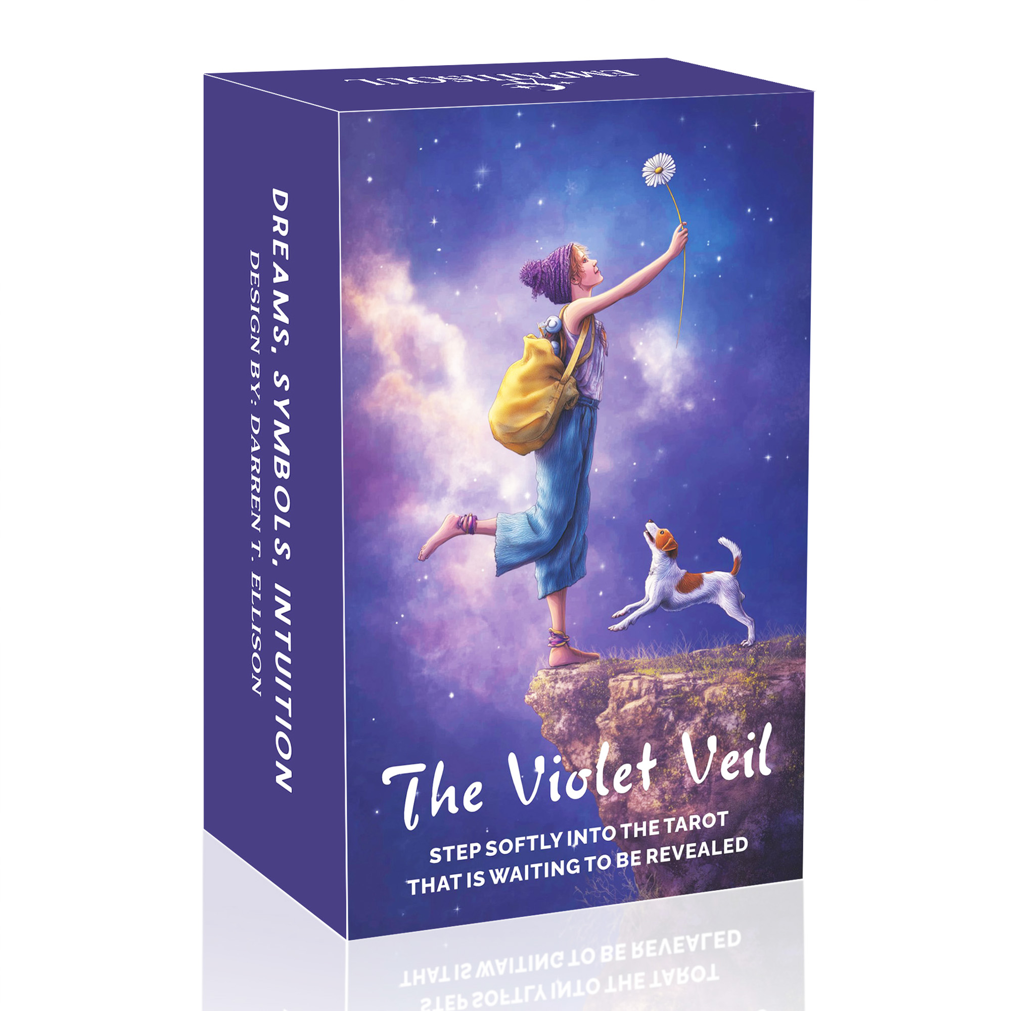 The Violet Veil Tarot Set, 78  - огляд і ціна Tarot Cards Deck With Guidebook