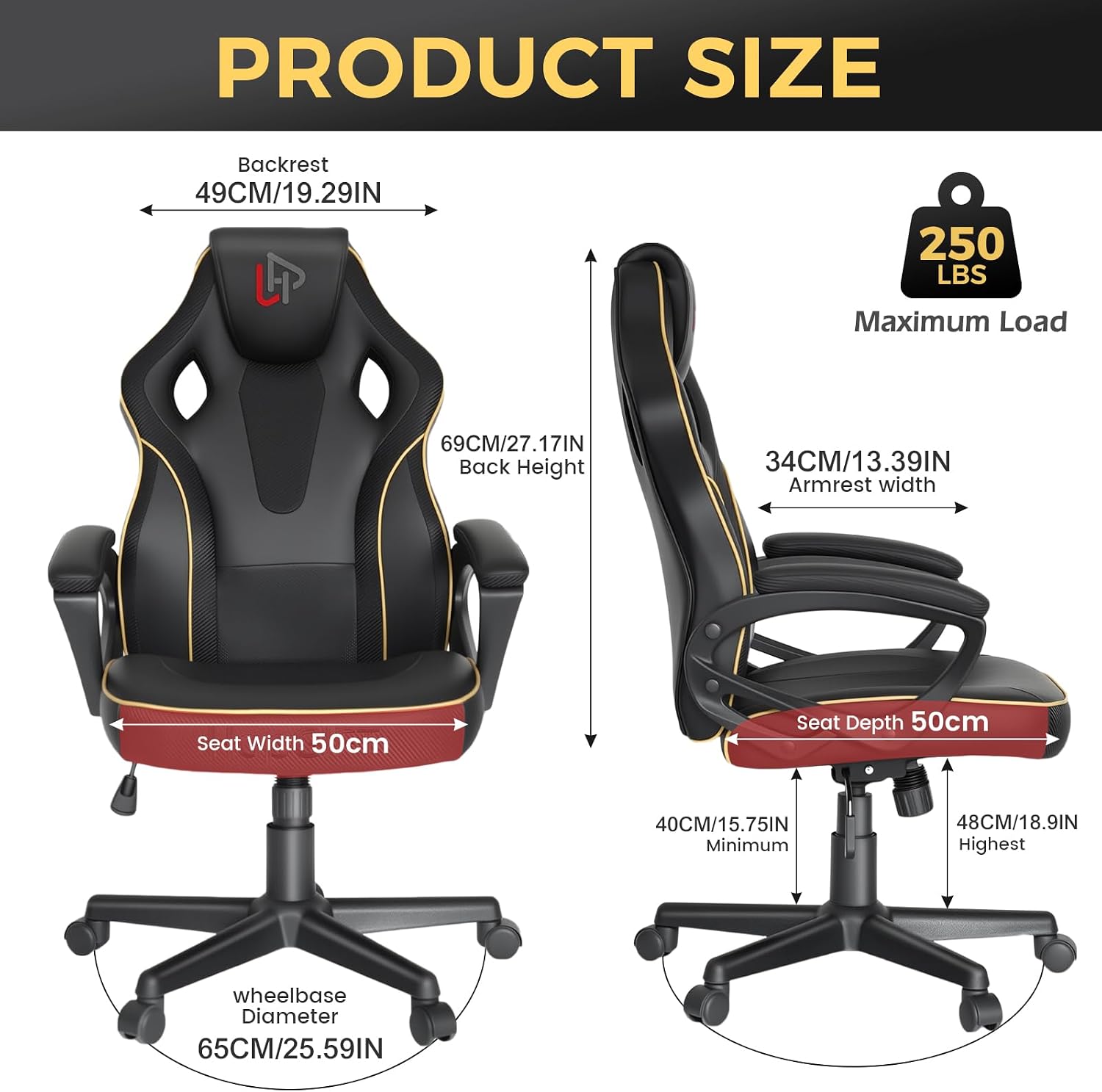 HapGIFT Gaming Chair, Ergonomi - огляд і ціна Video Games
