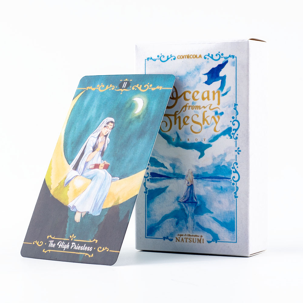 10.3*6cm Hand-Painted Watercol - огляд і ціна Tarot Cards Deck With Guidebook