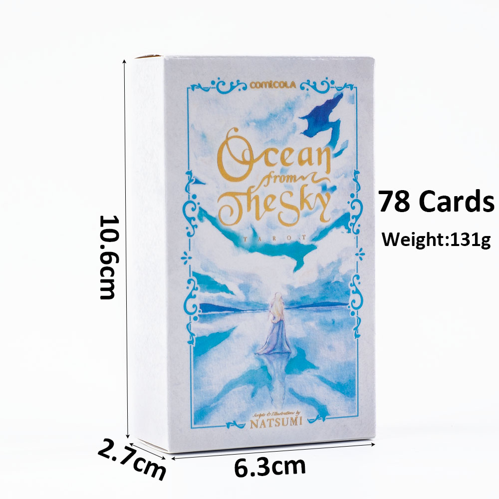 10.3*6cm Hand-Painted Watercol - огляд і ціна Tarot Cards Deck With Guidebook