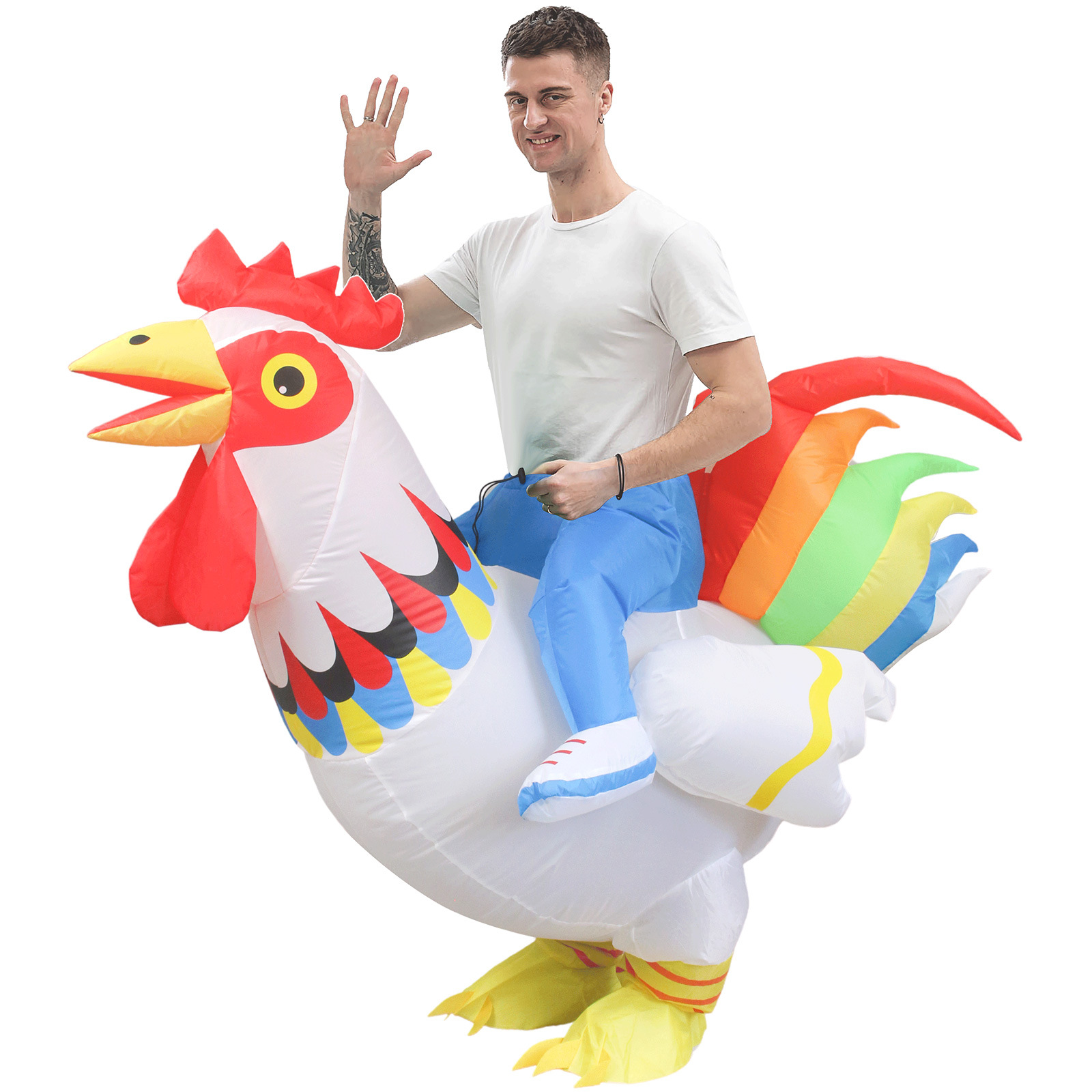 Halloween Funny Rooster Inflat - огляд і ціна Dolls