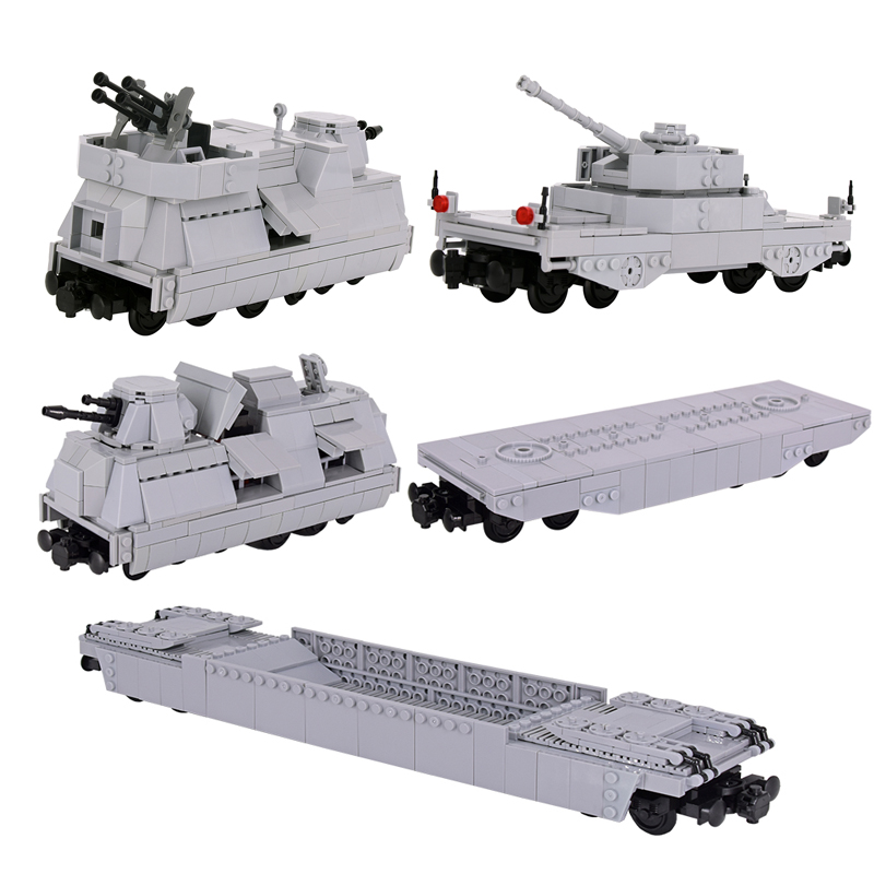 MOC City Military Tank Destroy - огляд і ціна Lego Compatible Military Tank