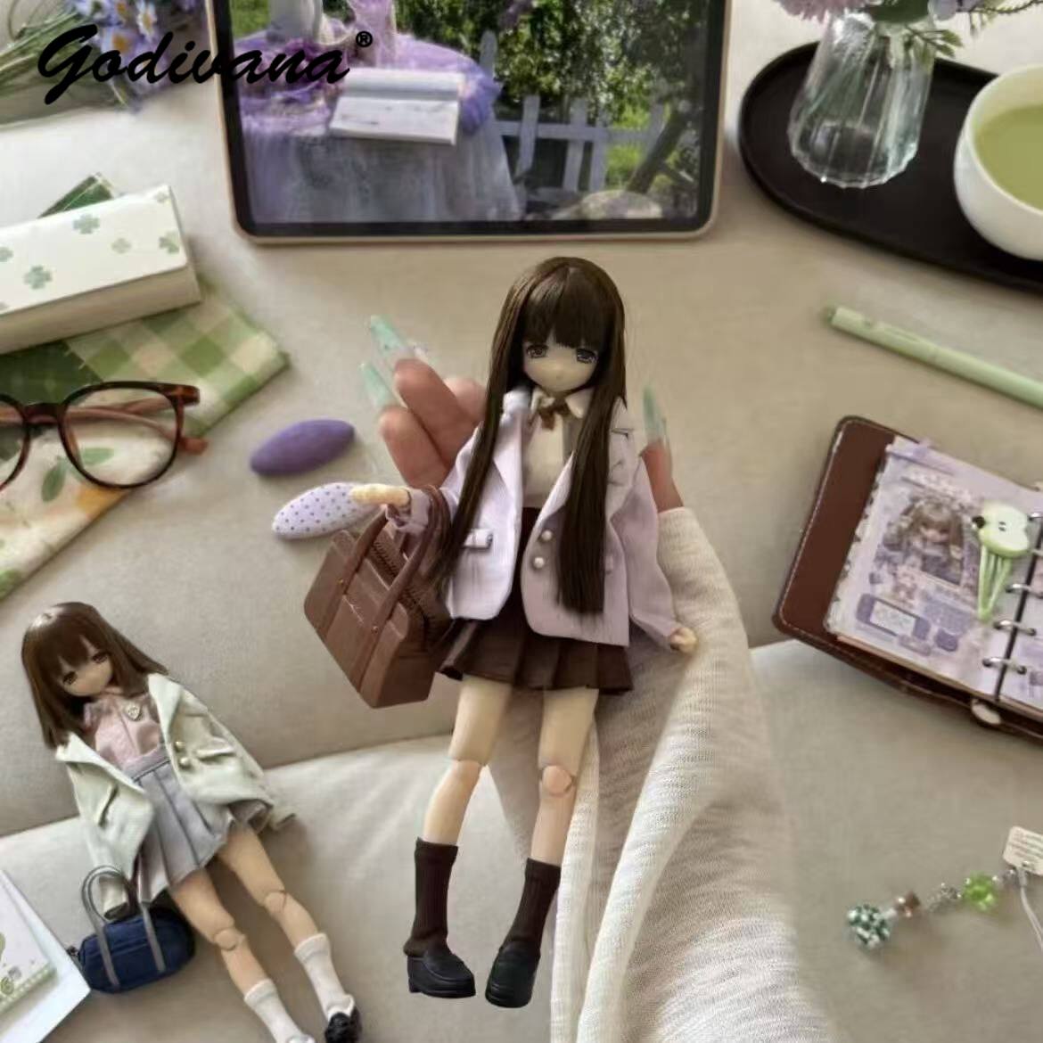 Blythe/OB22/24/azone Doll Clot - огляд і ціна Bjd Doll 1 6 Full Set With Clothes