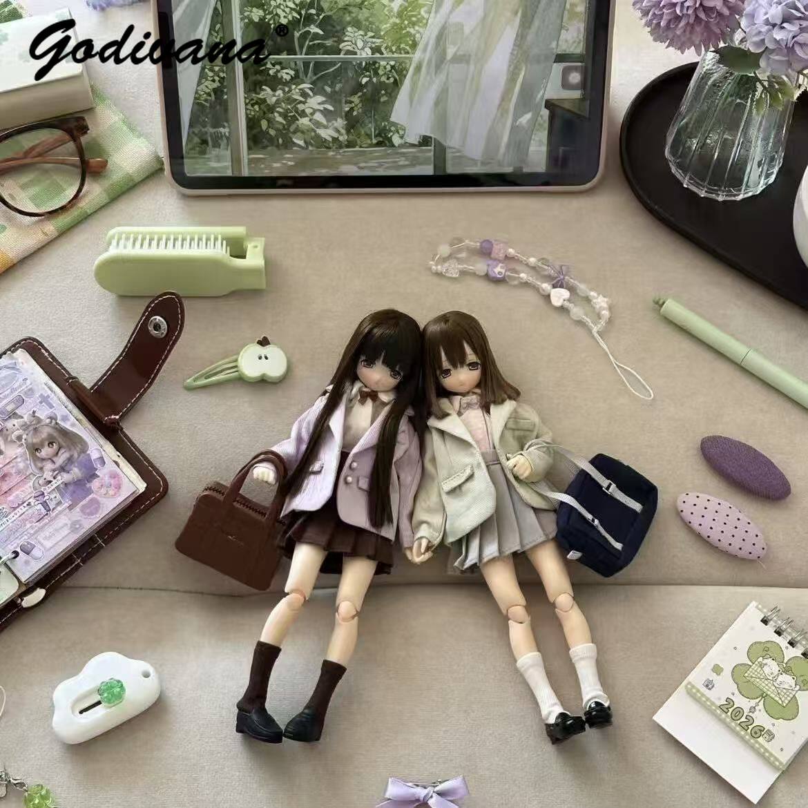 Blythe/OB22/24/azone Doll Clot - огляд і ціна Bjd Doll 1 6 Full Set With Clothes