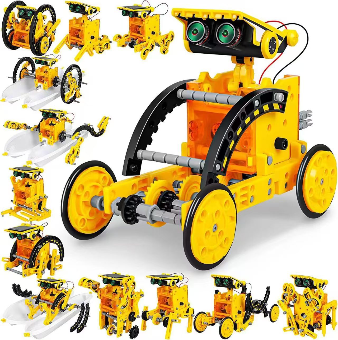 Solar Robot Kits DIY Assemblin - огляд і ціна Stem Solar Robot Kit For Kids