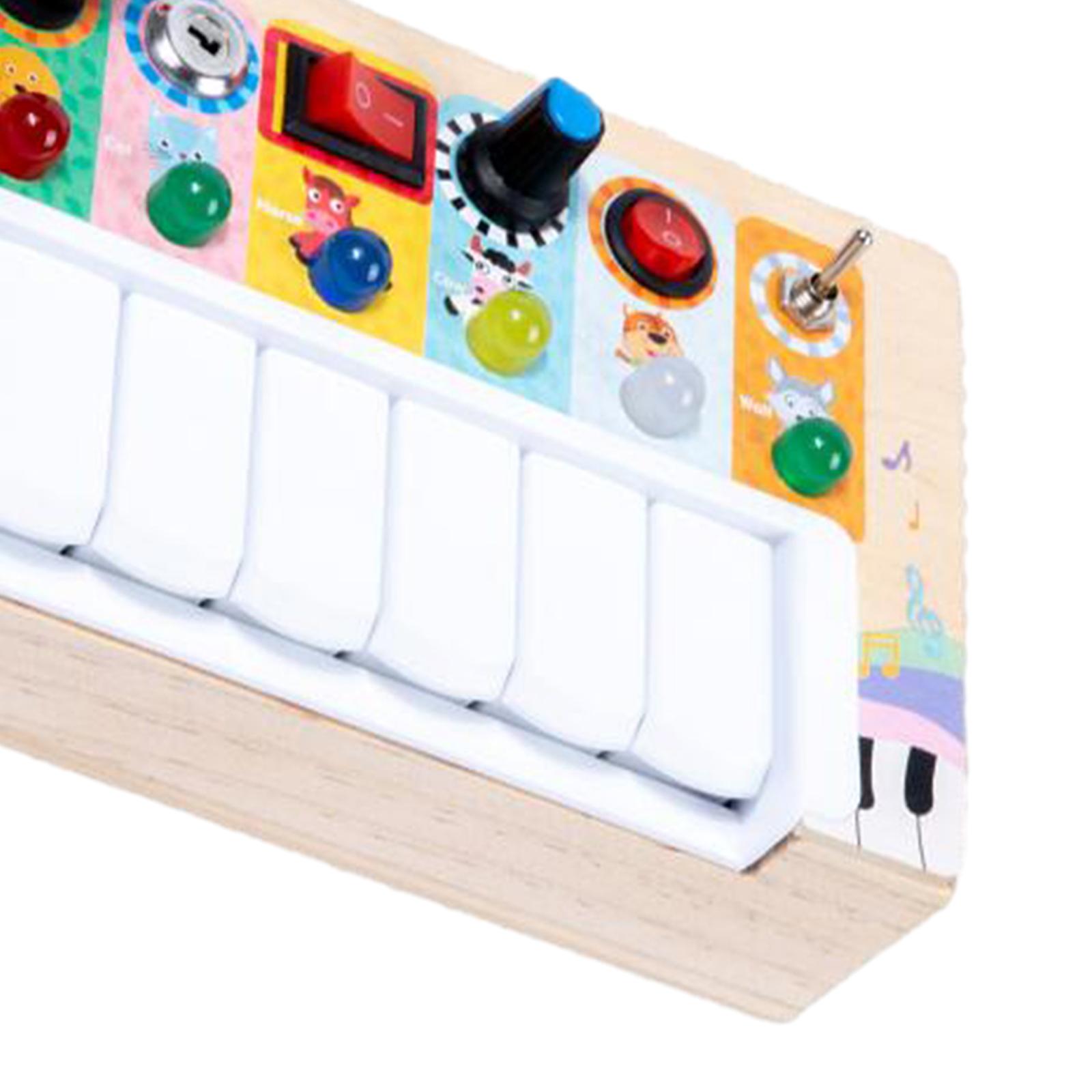 Toddler Busy Board Wooden Swit - огляд і ціна Montessori Wooden Busy Board Toddler