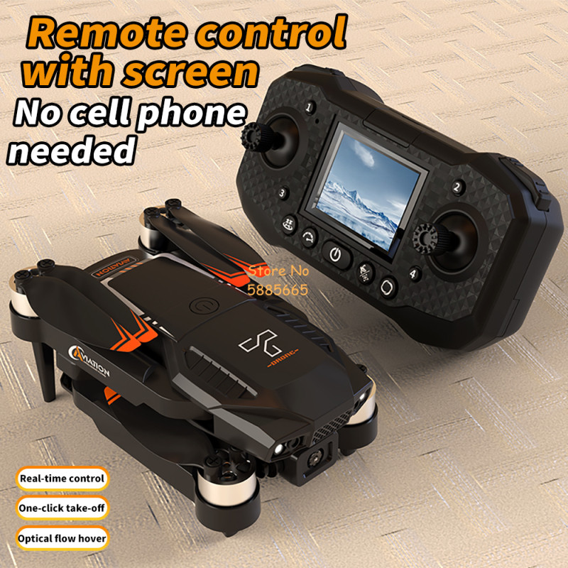 4K Dual Camera Optical Flow Br - огляд і ціна Fpv Brushless Rc Drone 4K