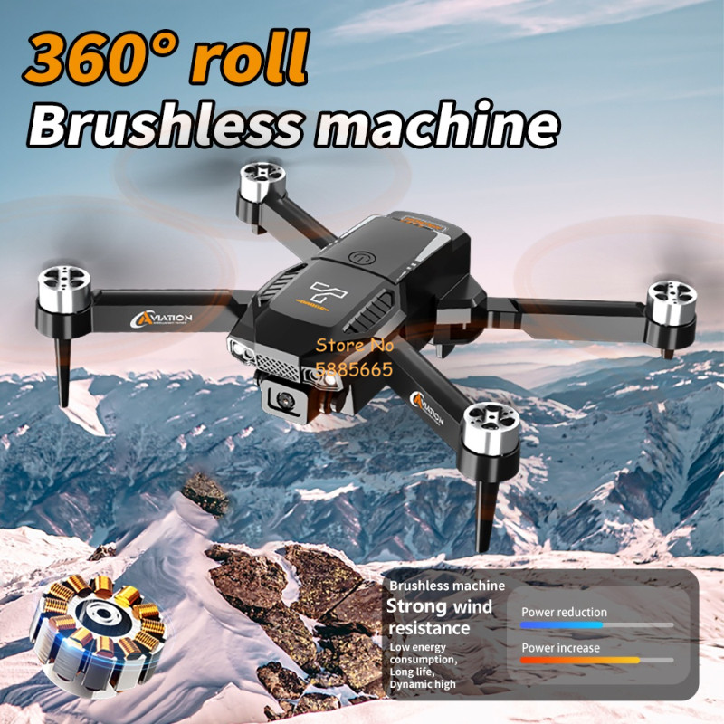 4K Dual Camera Optical Flow Br - огляд і ціна Fpv Brushless Rc Drone 4K