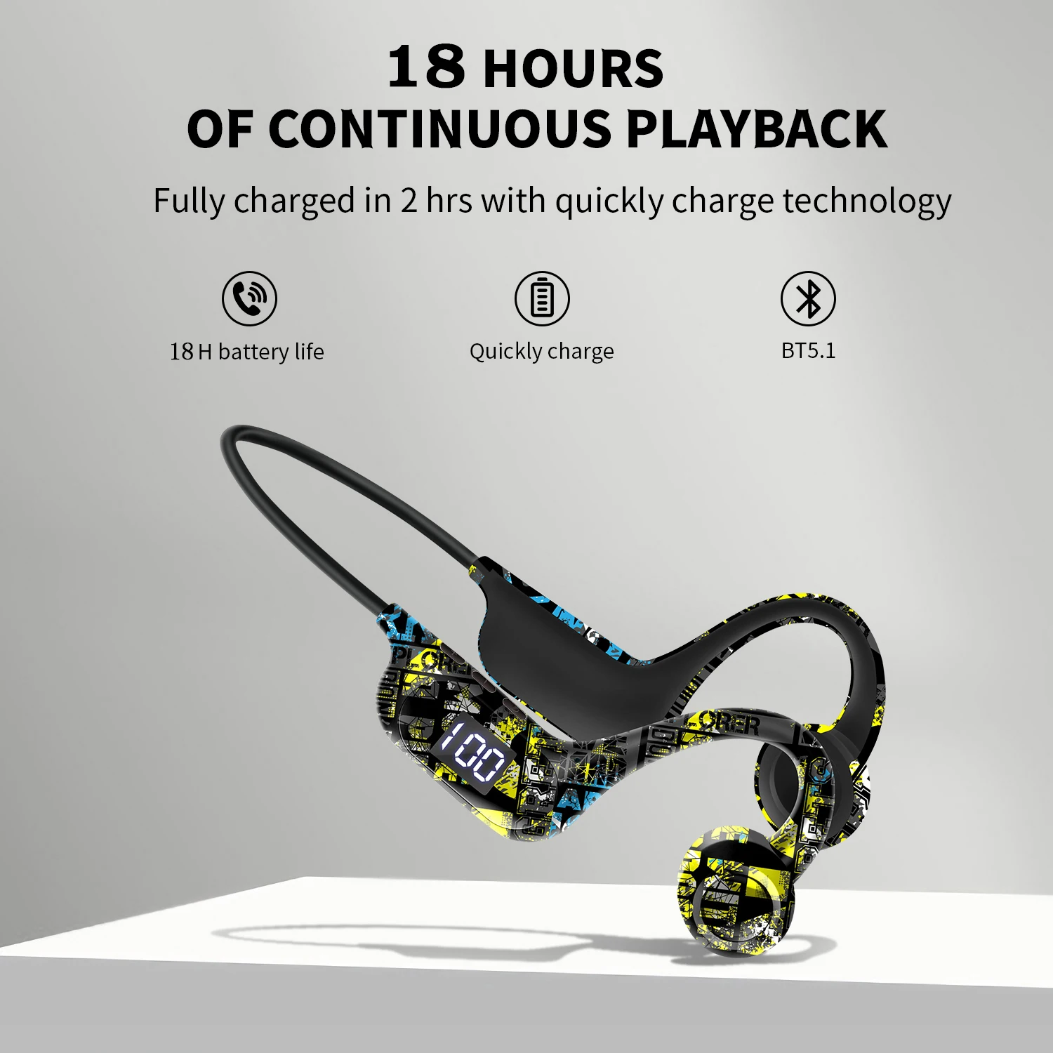 QCY Type-c Playback Bone Condu - огляд і ціна Video Games