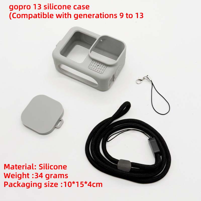 Suitable for GoPro13 silicone  - огляд і ціна Remote Control Toys