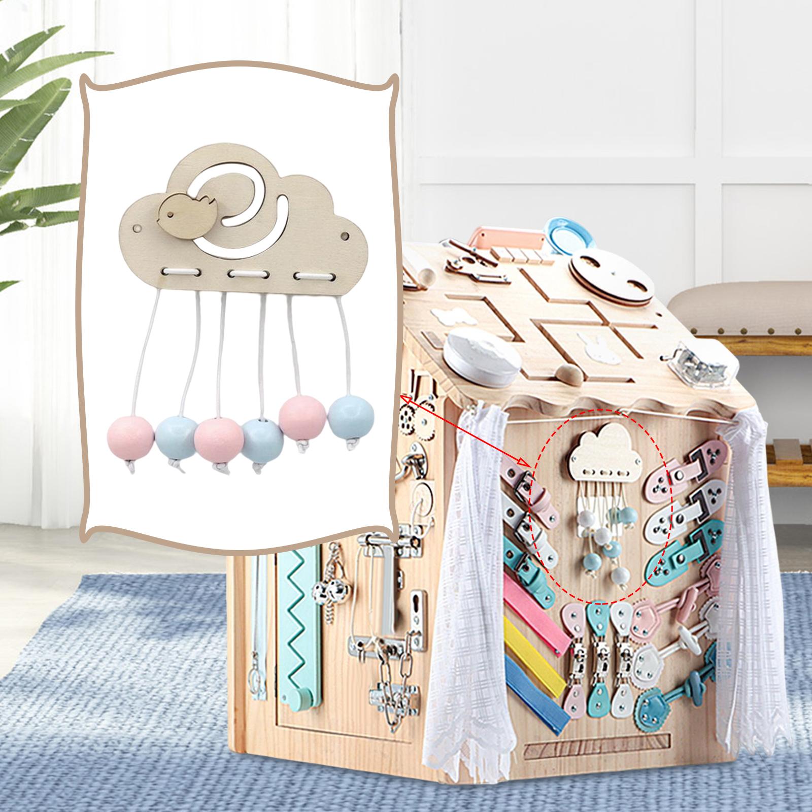 Montessori Busy Board Material - огляд і ціна Montessori Wooden Busy Board Toddler