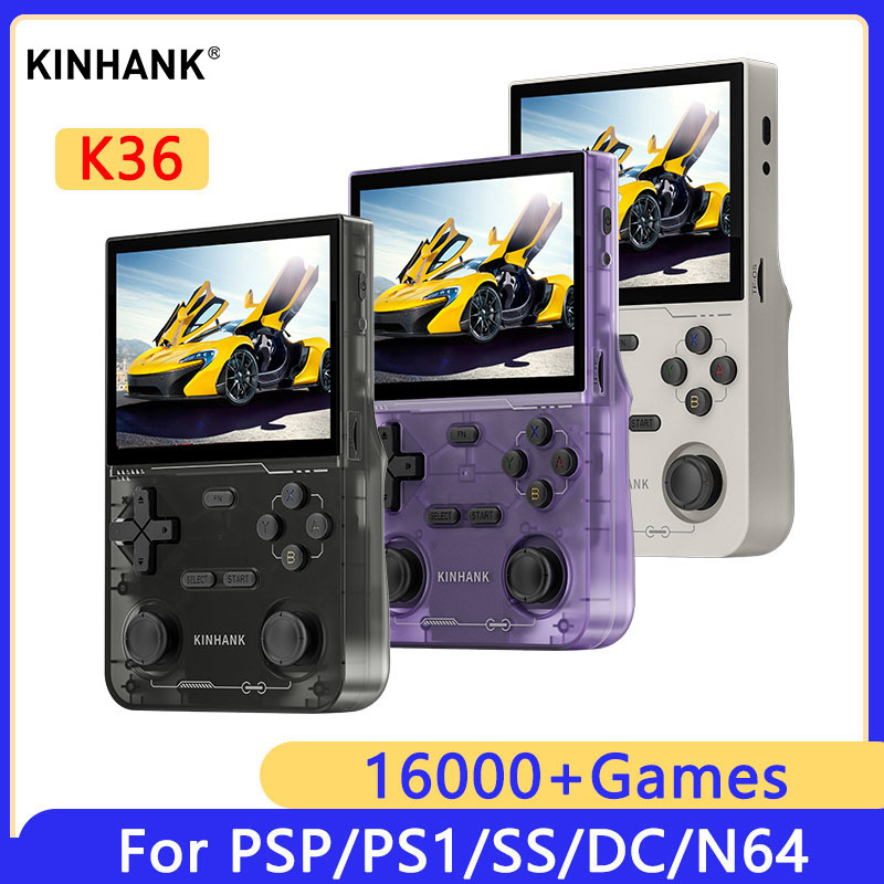 KINHANK K36 Retro Handheld Vid - огляд і ціна Retro Handheld Game Console R36S