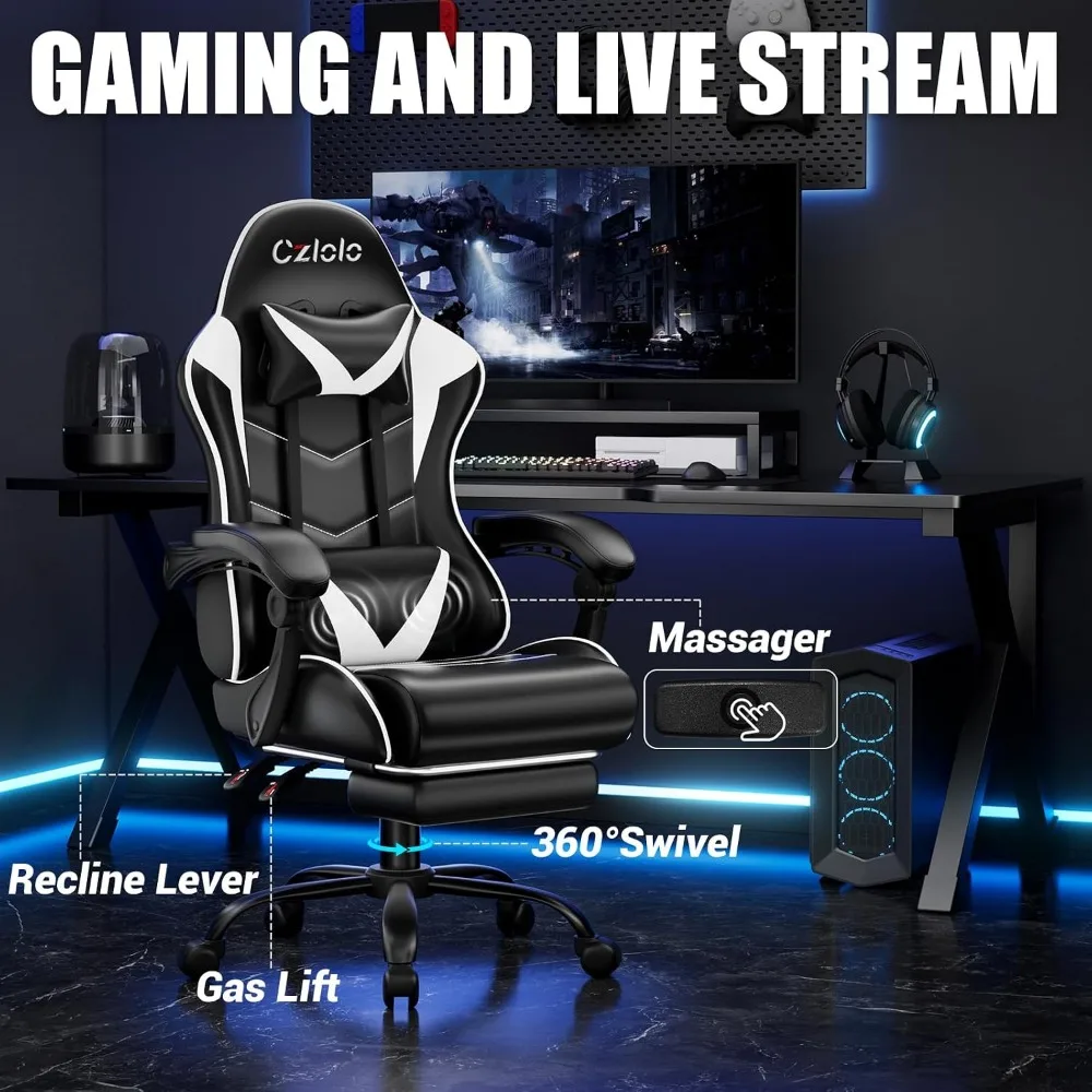 High-back reclining game chair - огляд і ціна Video Games