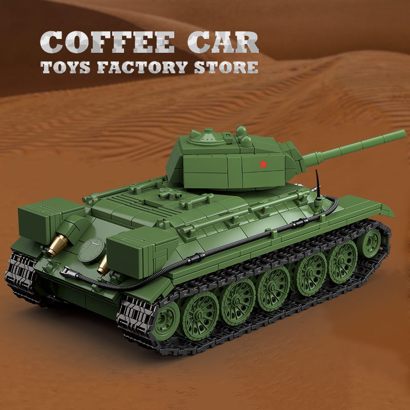 M4A3 Medium Tank Building Bloc - огляд і ціна Lego Compatible Military Tank