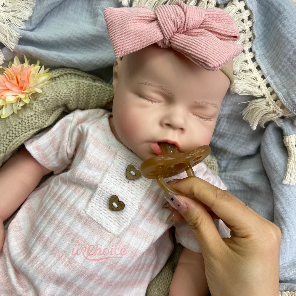 20Inch Chubby Weighted Girl Li - огляд і ціна Reborn Baby Doll Silicone Realistic