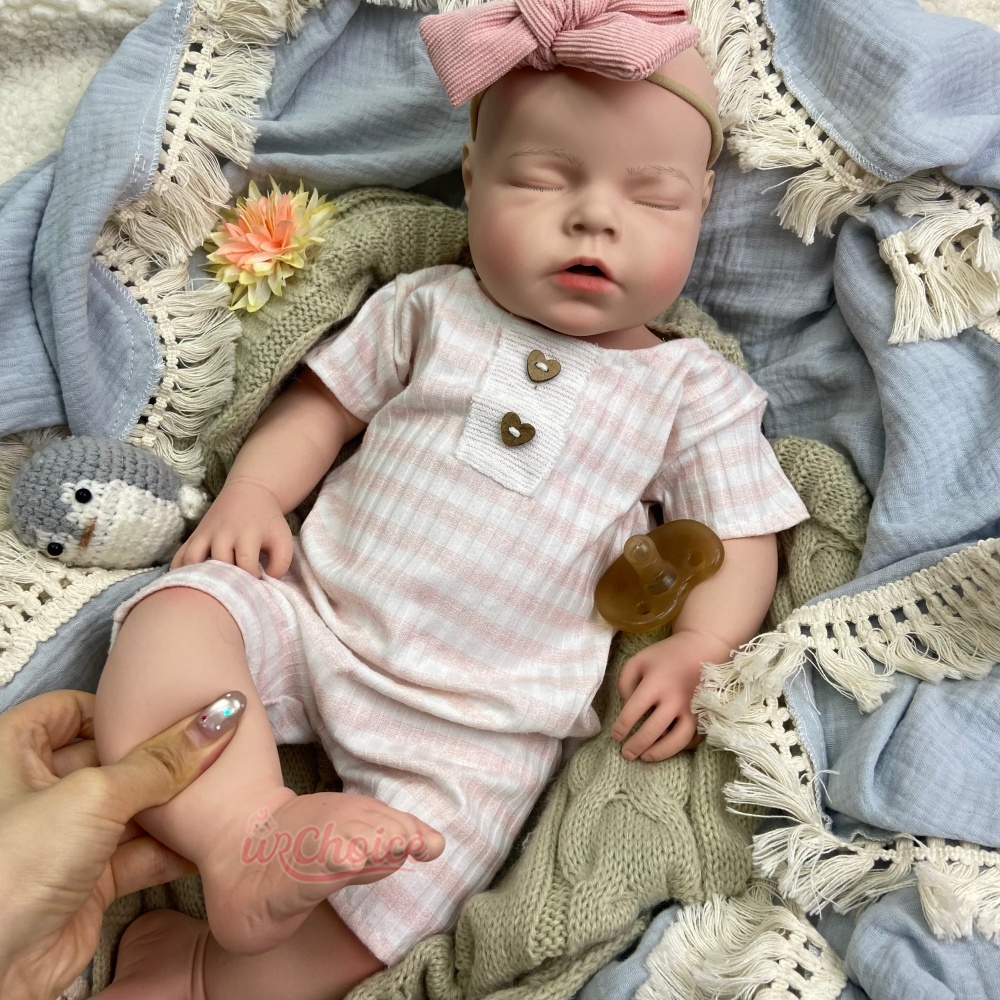20Inch Chubby Weighted Girl Li - огляд і ціна Reborn Baby Doll Silicone Realistic