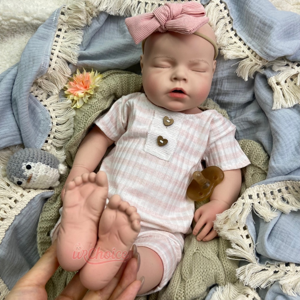 20Inch Chubby Weighted Girl Li - огляд і ціна Reborn Baby Doll Silicone Realistic